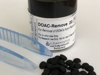 DOAC-Remove 50  - removal of Direct Oral Anticoagulats (DOACs) from citrated plasma