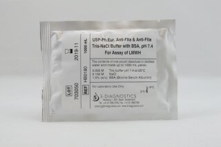 5-BUFFER USP/Ph.Eur. Tris-NaCl-BSA Buffer salts pH 7.4